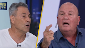 אורי גלר ואפרים ארליך, צילום: ערוץ i24NEWS